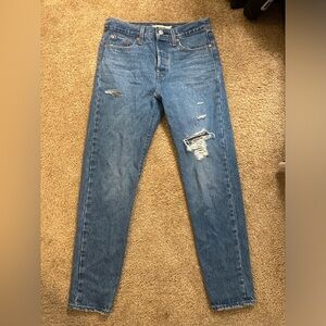 Levi’s wedge jeans
